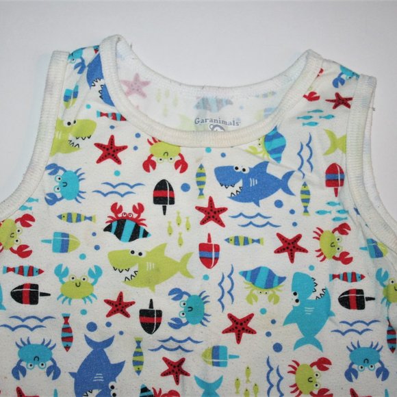 🦈18M Shark Ocean Crab Animals Fish Tank Top Cute! - Picture 5 of 7